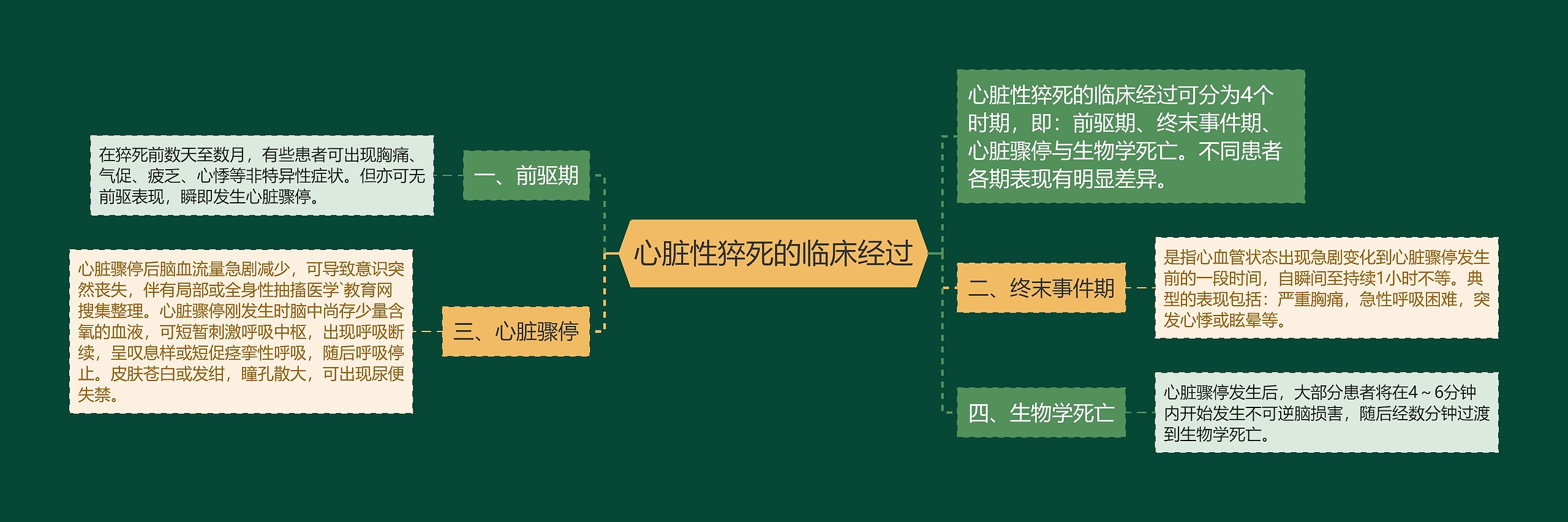 心脏性猝死的临床经过 心脏性猝死的临床经过