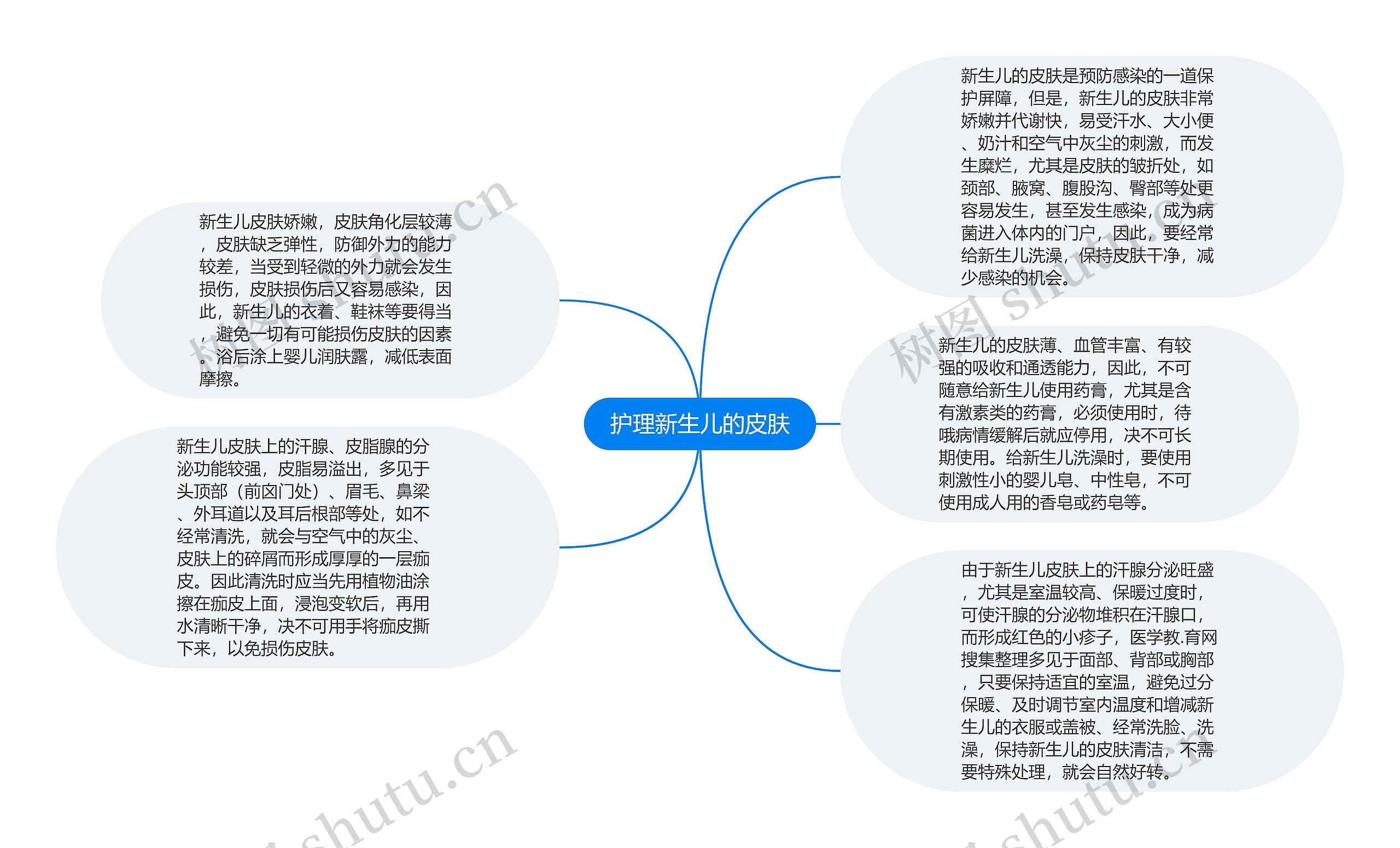 护理新生儿的皮肤