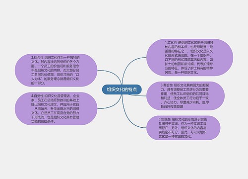 组织文化的特点