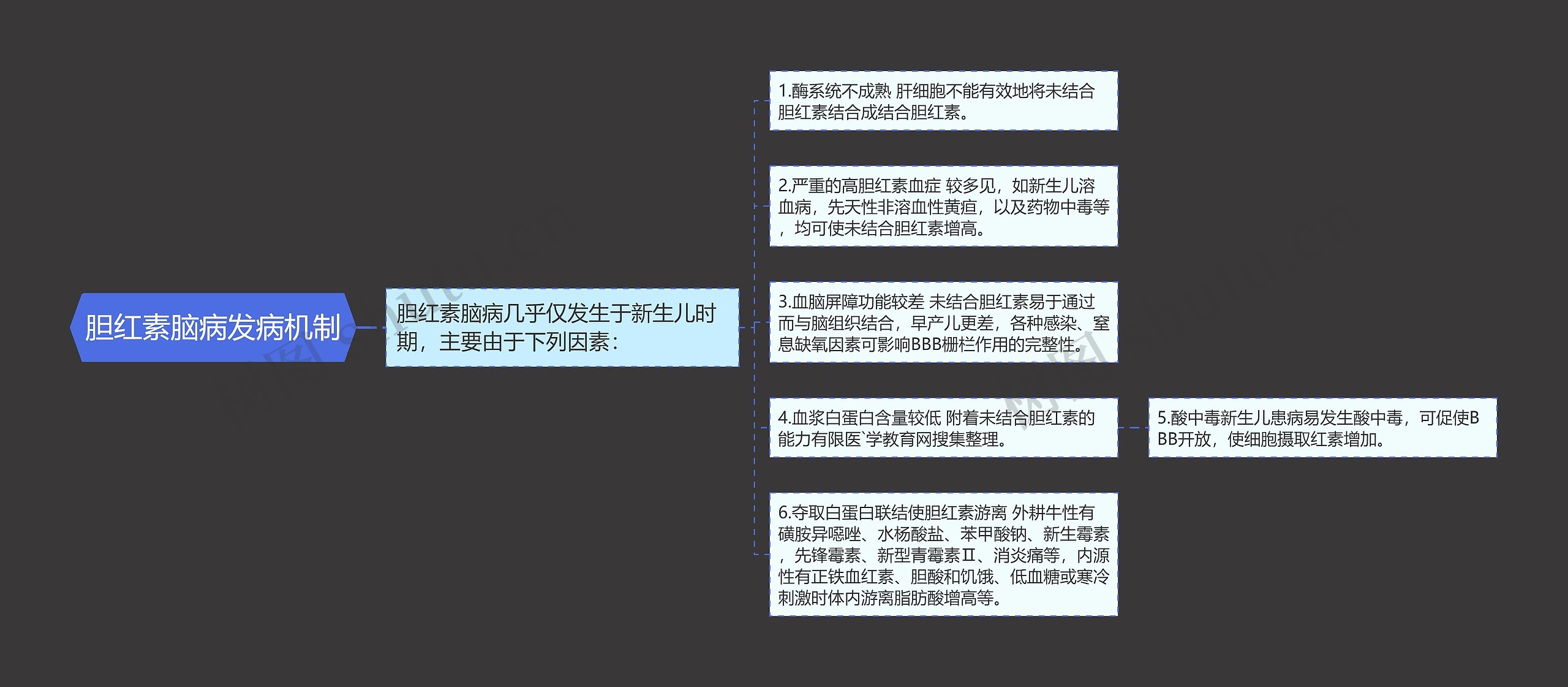 胆红素脑病发病机制