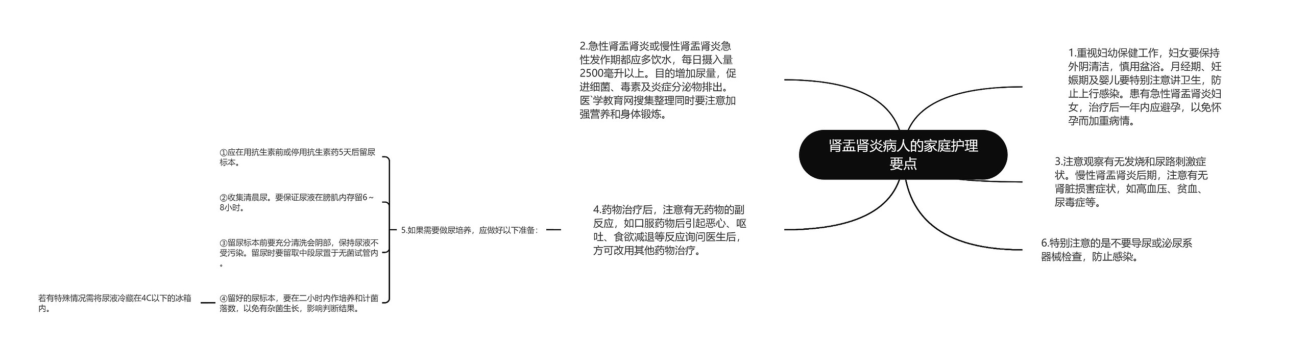 肾盂肾炎病人的家庭护理要点