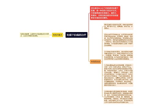 粘膜下肌瘤的治疗