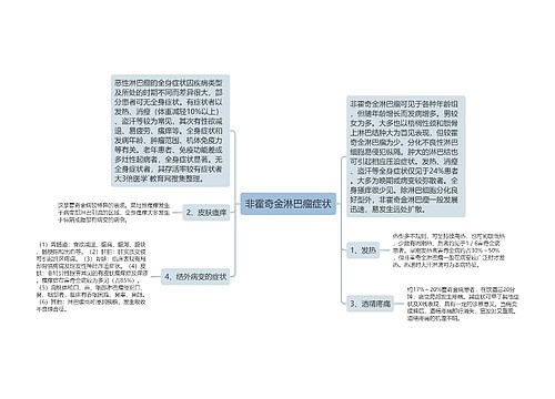 非霍奇金淋巴瘤症状