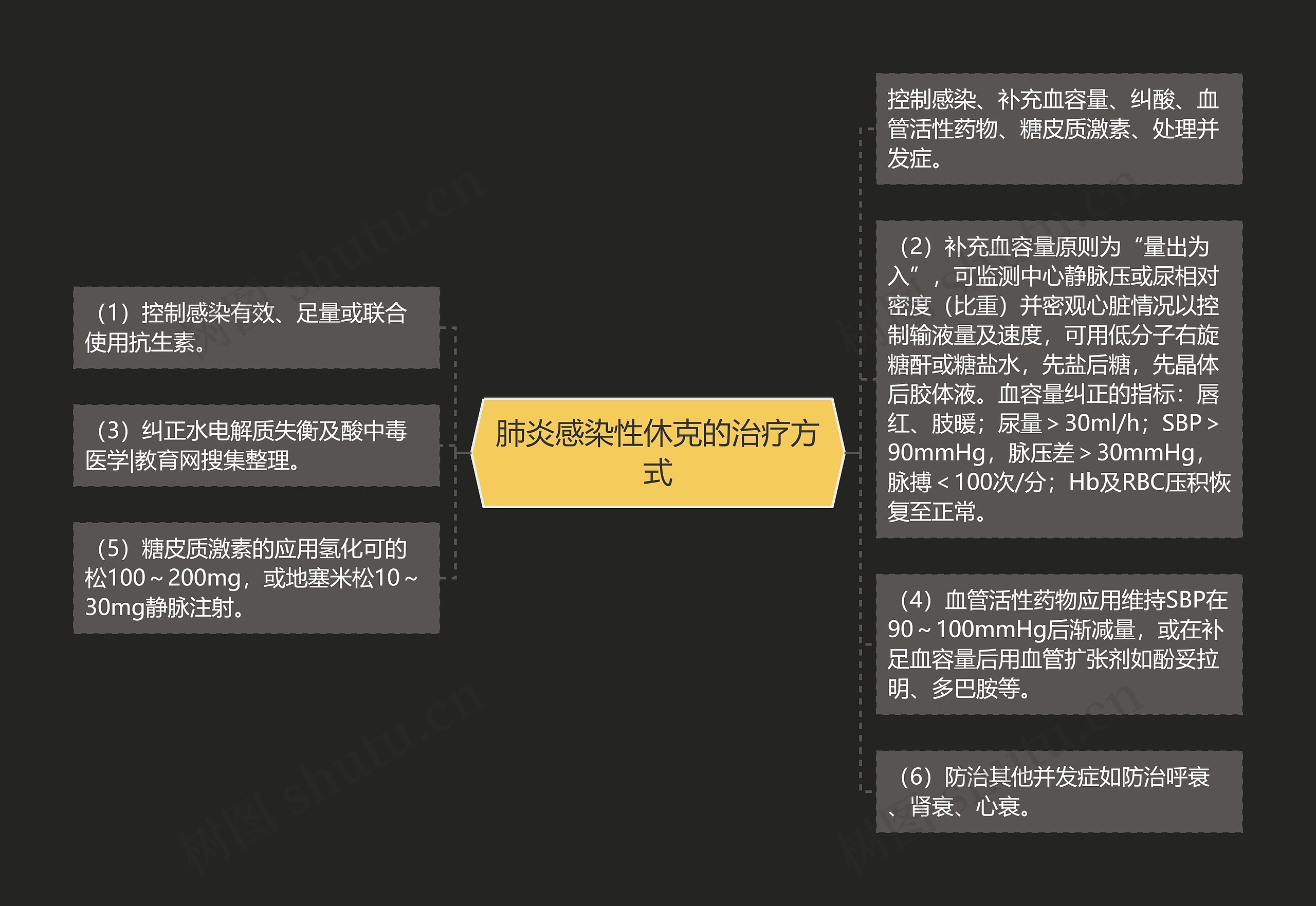 肺炎感染性休克的治疗方式 肺炎感染性休克的治疗方式