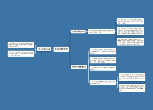 专科护理管理