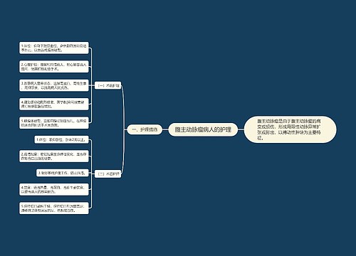 腹主动脉瘤病人的护理