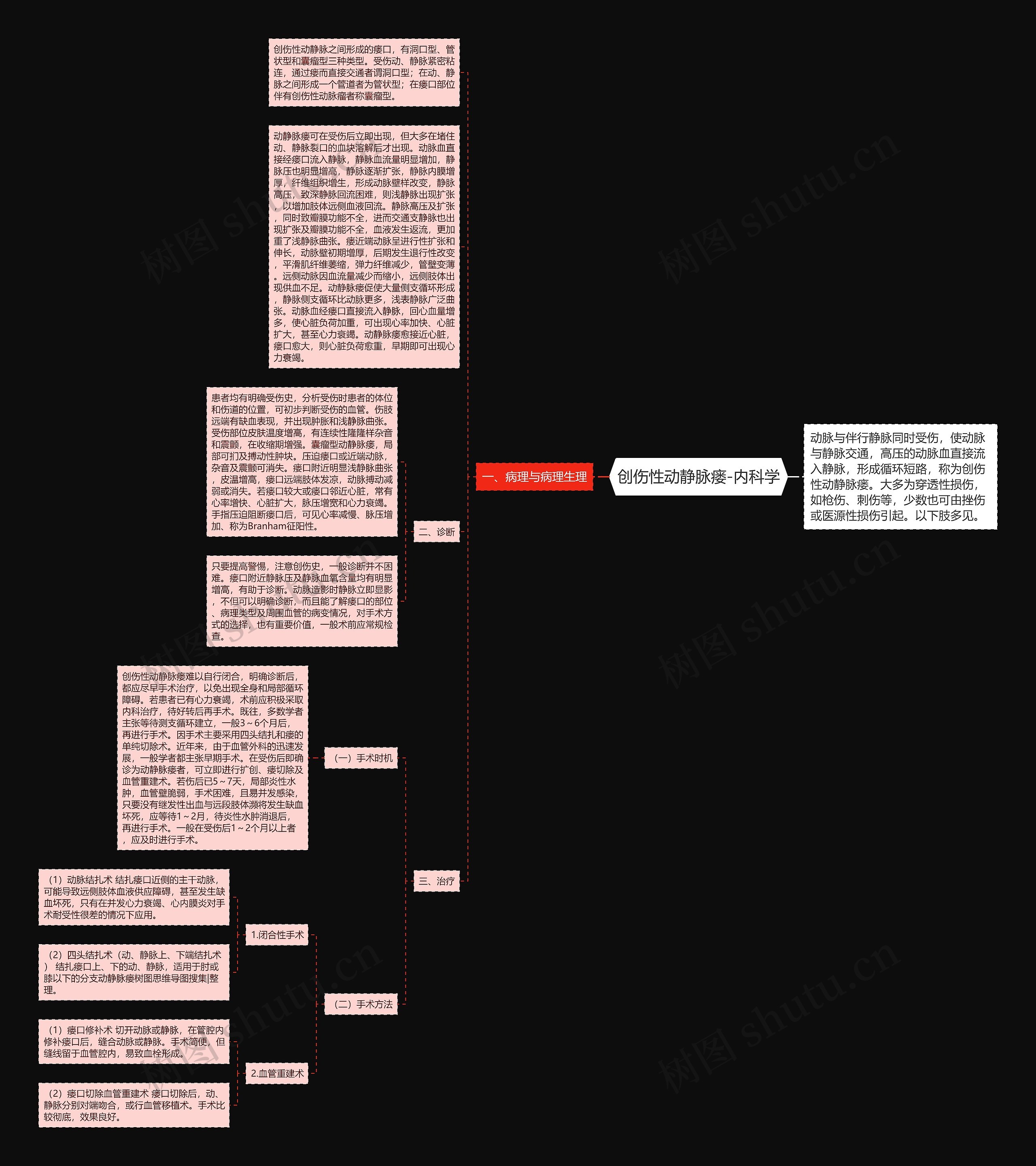 创伤性动静脉瘘-内科学 创伤性动静脉瘘-内科学