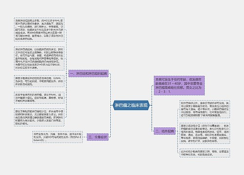 淋巴瘤之临床表现