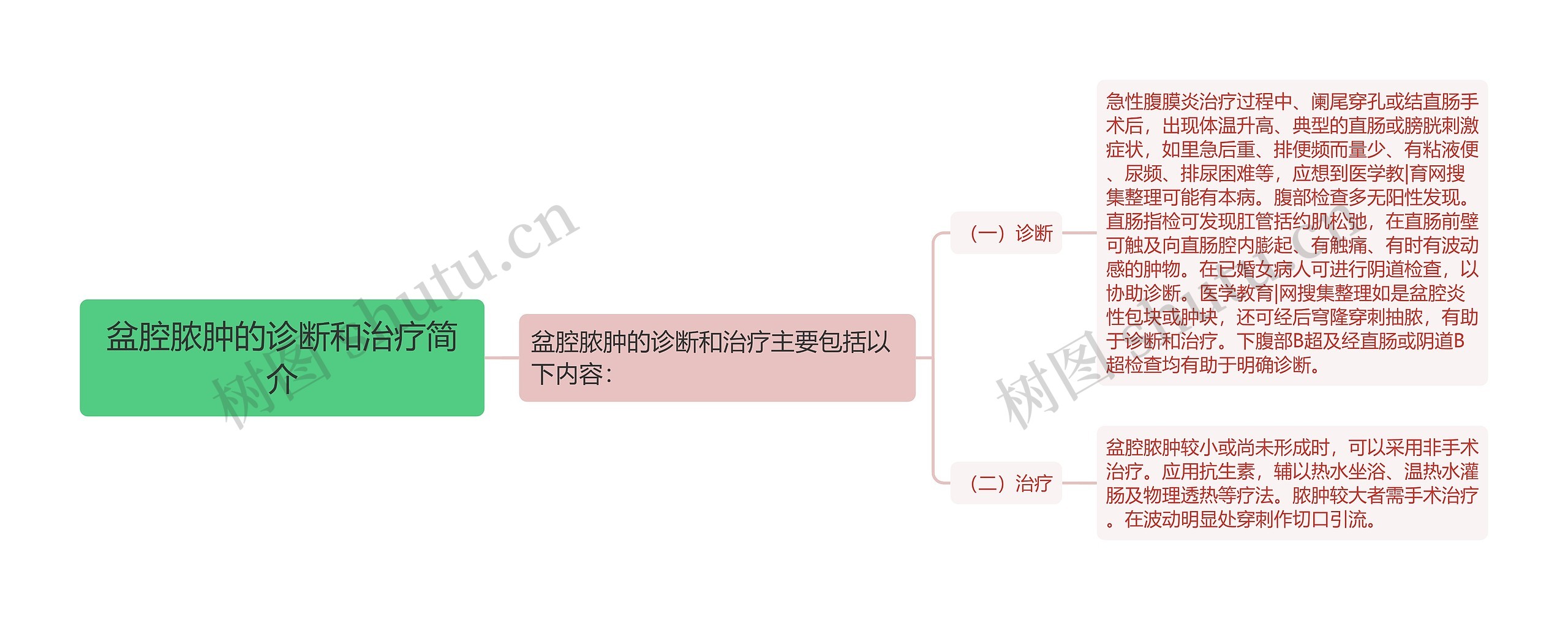 盆腔脓肿的诊断和治疗简介 盆腔脓肿的诊断和治疗简介