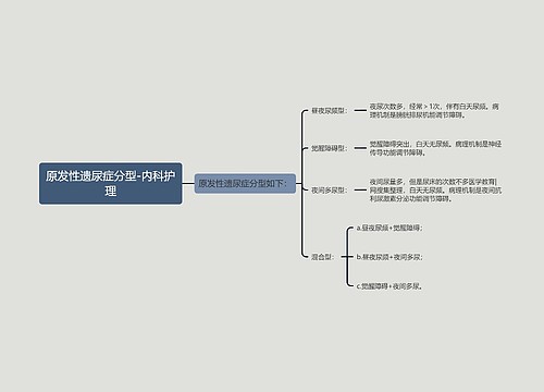 原发性遗尿症分型-内科护理