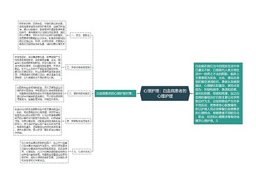 心理护理：白血病患者的心理护理