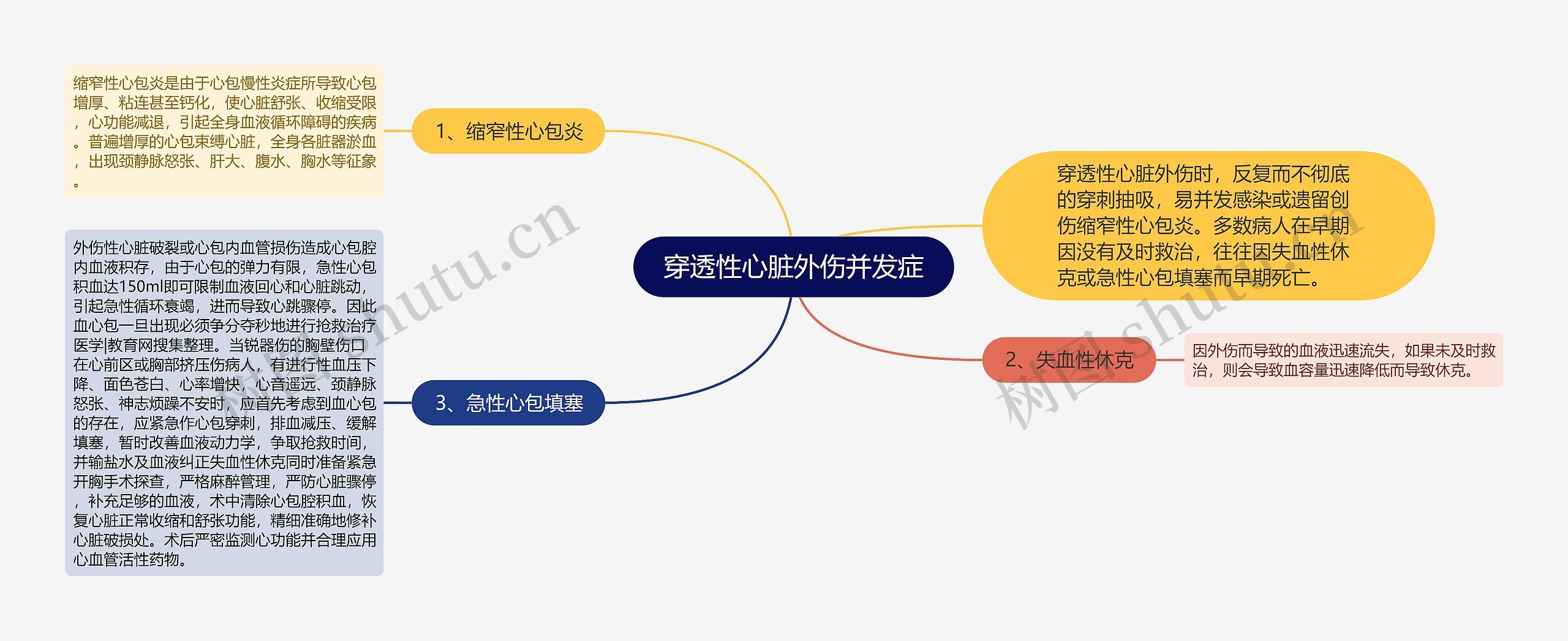 穿透性心脏外伤并发症