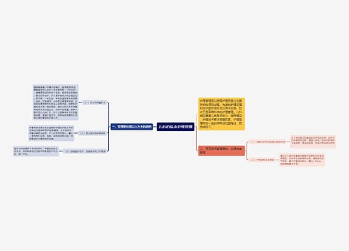 儿科的临床护理管理