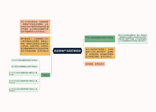 违反房地产法的民事规定