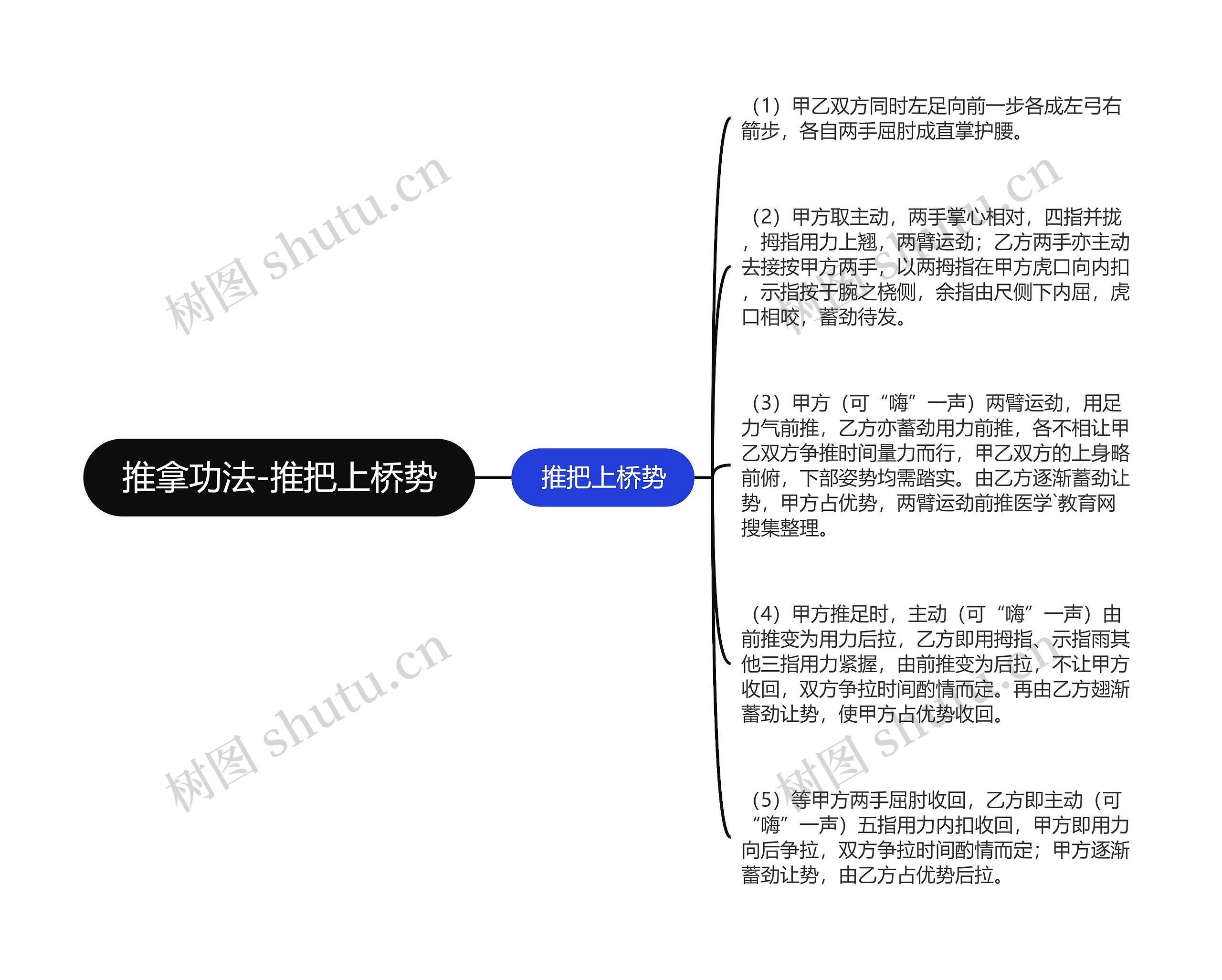 推拿功法-推把上桥势