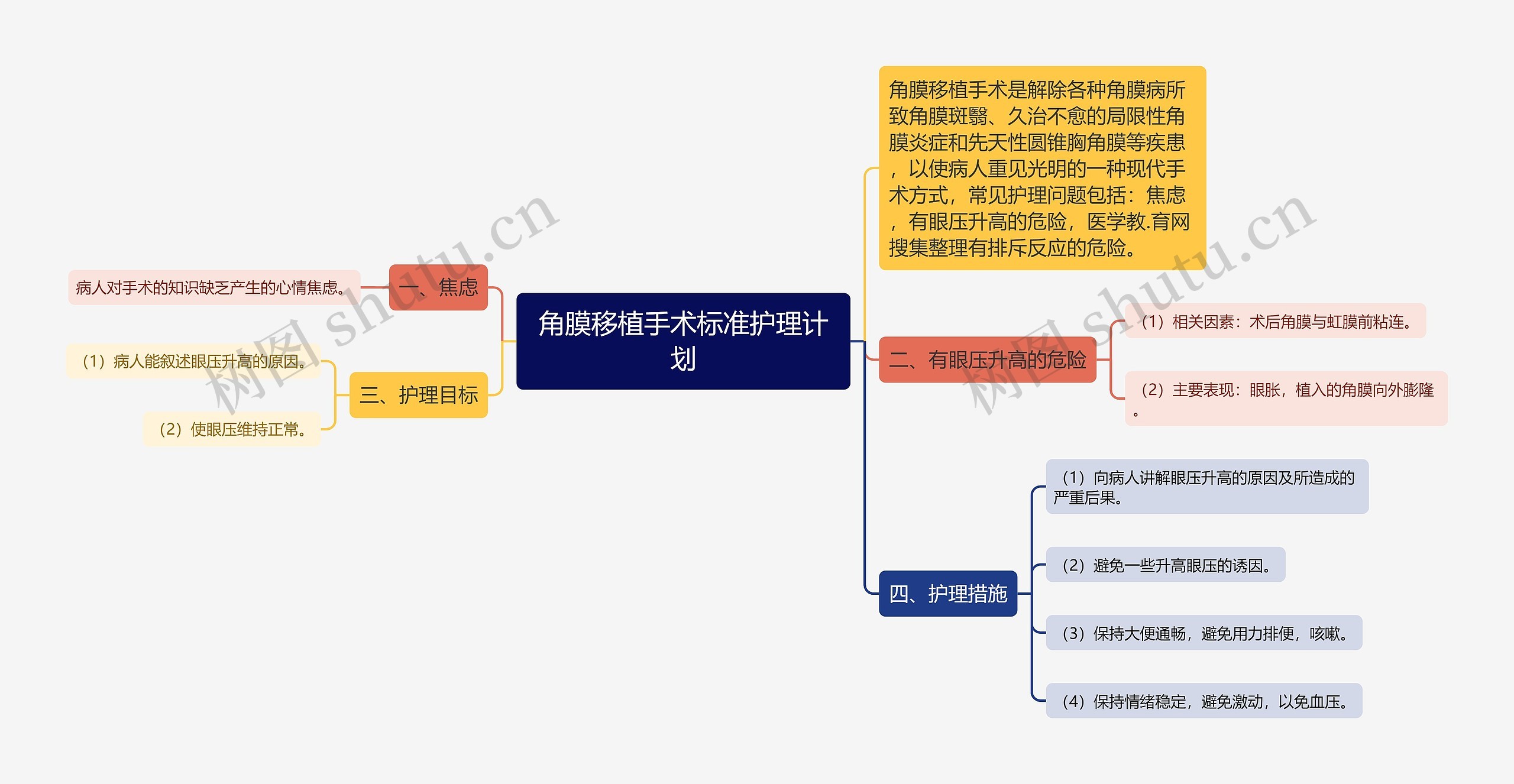 角膜移植手术标准护理计划