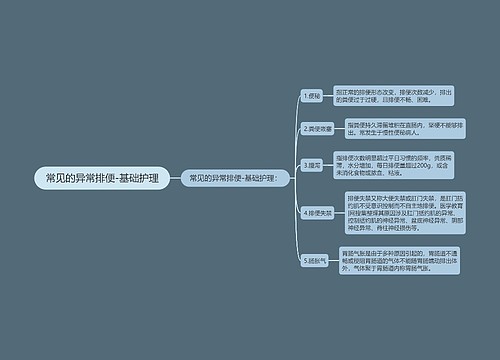 常见的异常排便-基础护理