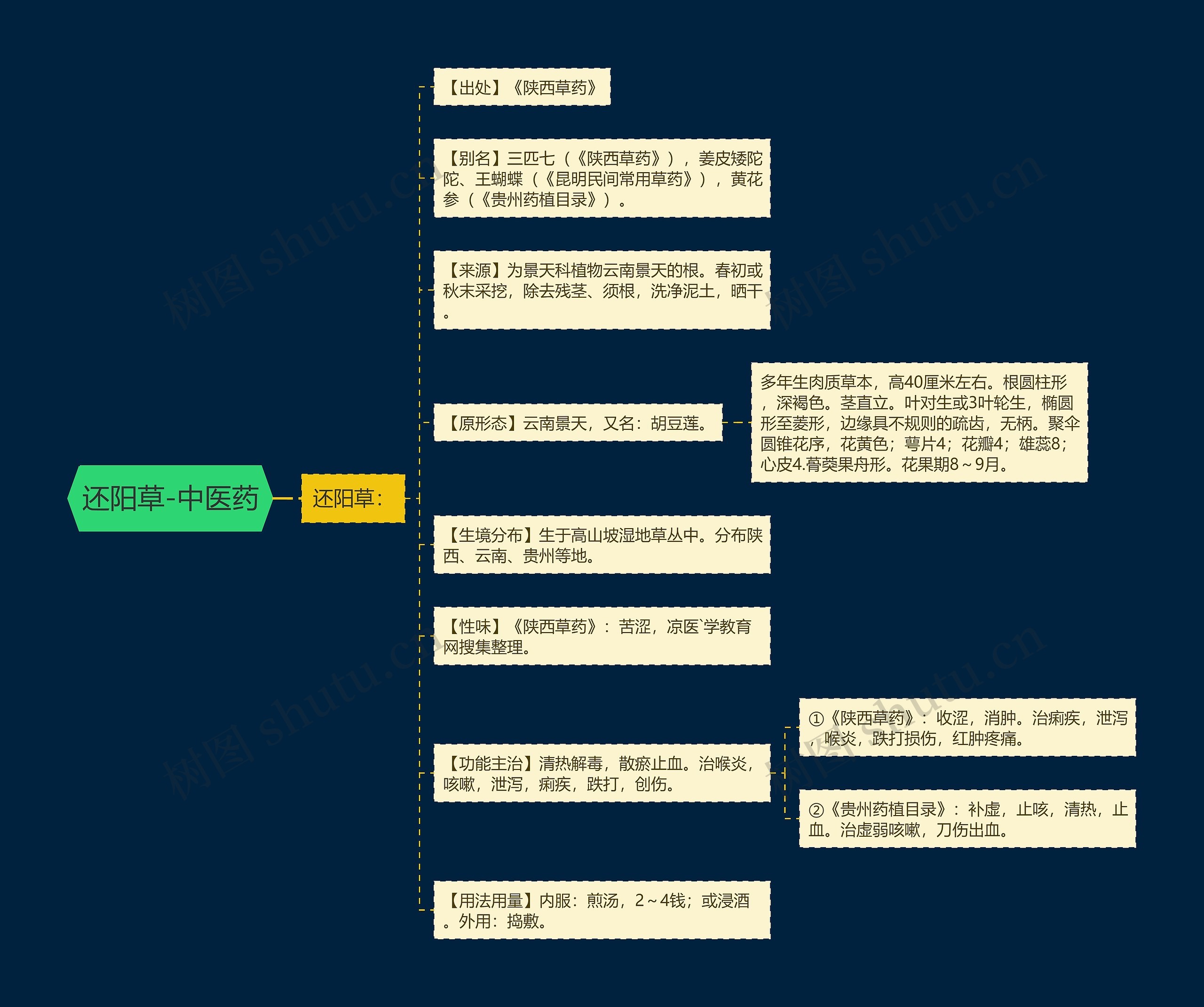 还阳草-中医药 还阳草-中医药