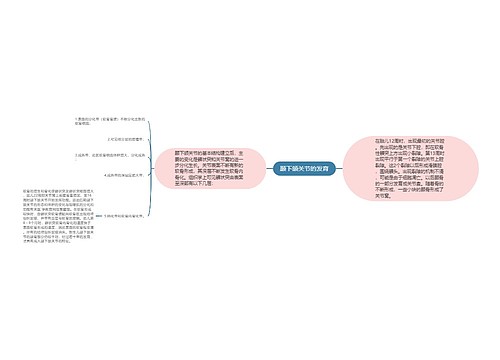 颞下颌关节的发育