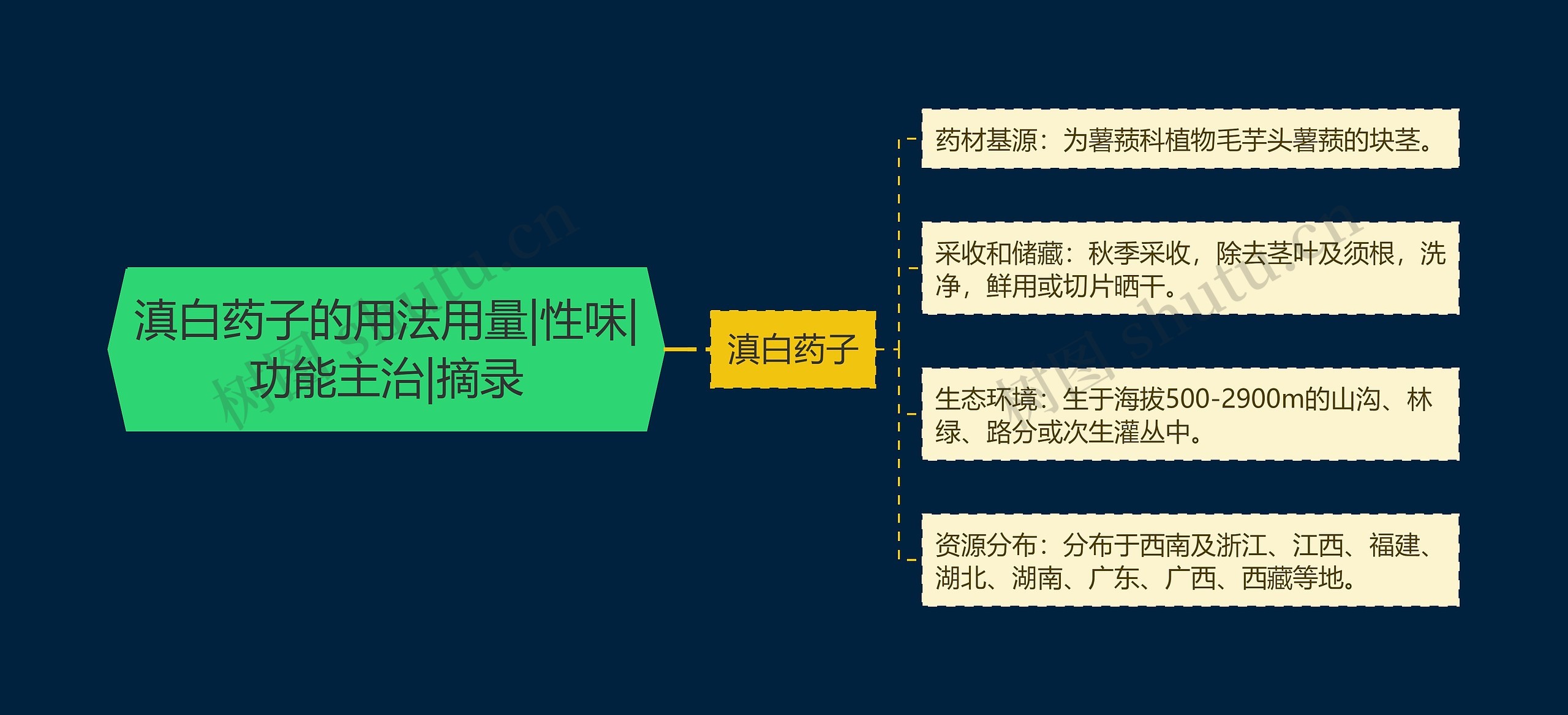 滇白药子的用法用量|性味|功能主治|摘录