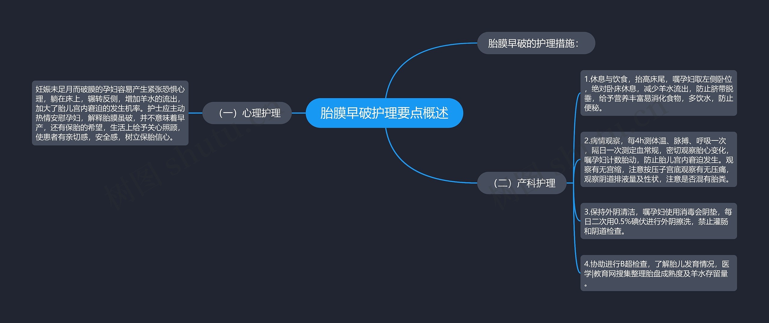 胎膜早破护理要点概述 胎膜早破护理要点概述