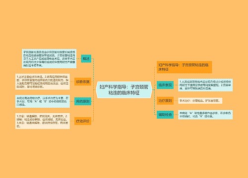 妇产科学指导：子宫颈管粘连的临床特征