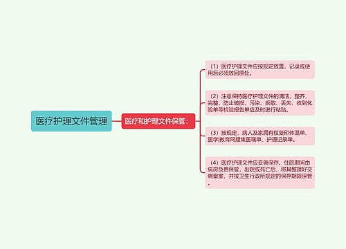 医疗护理文件管理