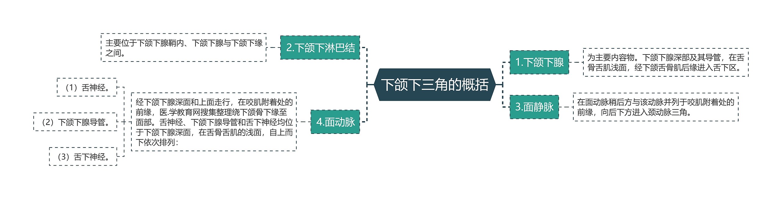 下颌下三角的概括