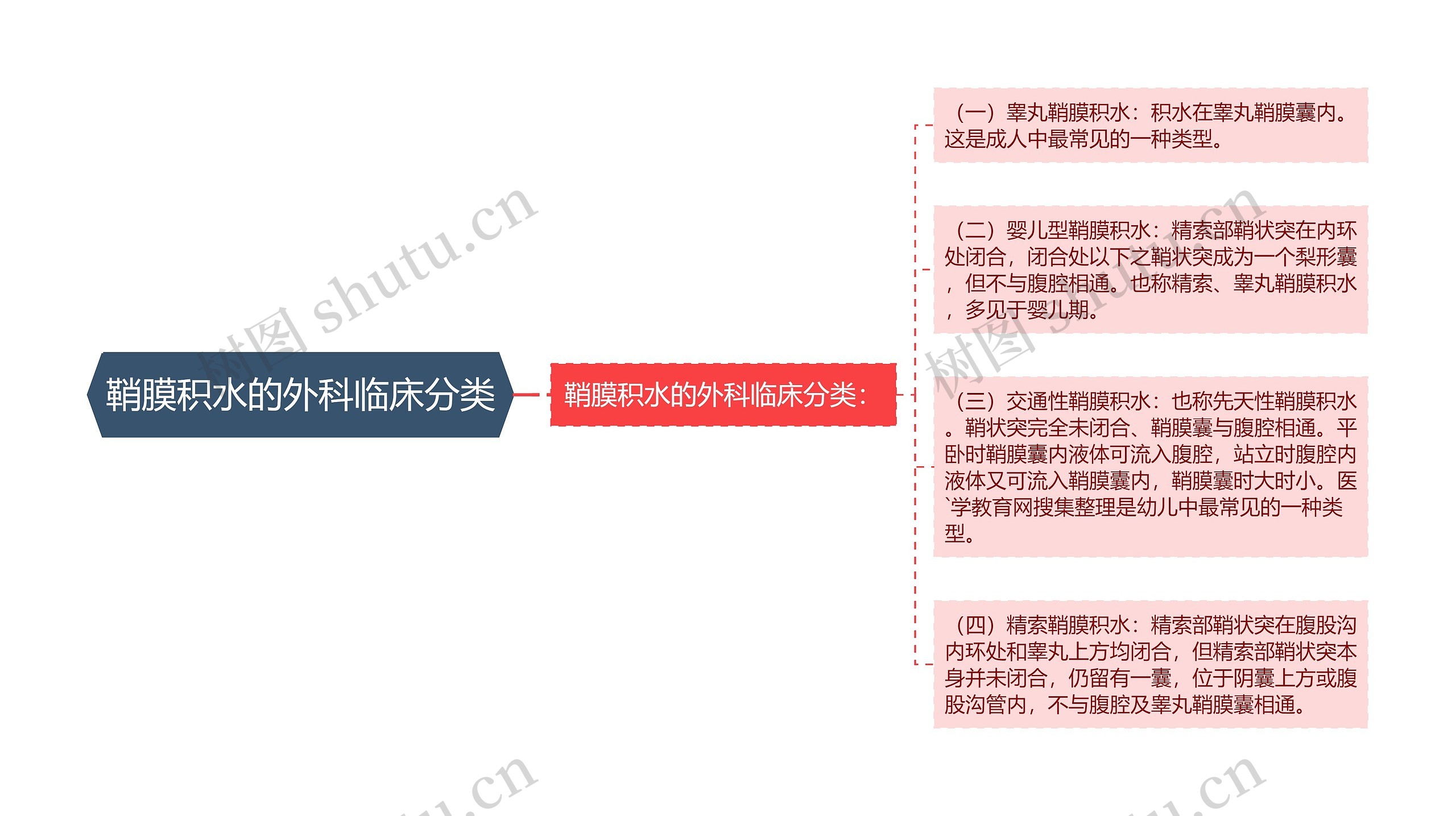 鞘膜积水的外科临床分类