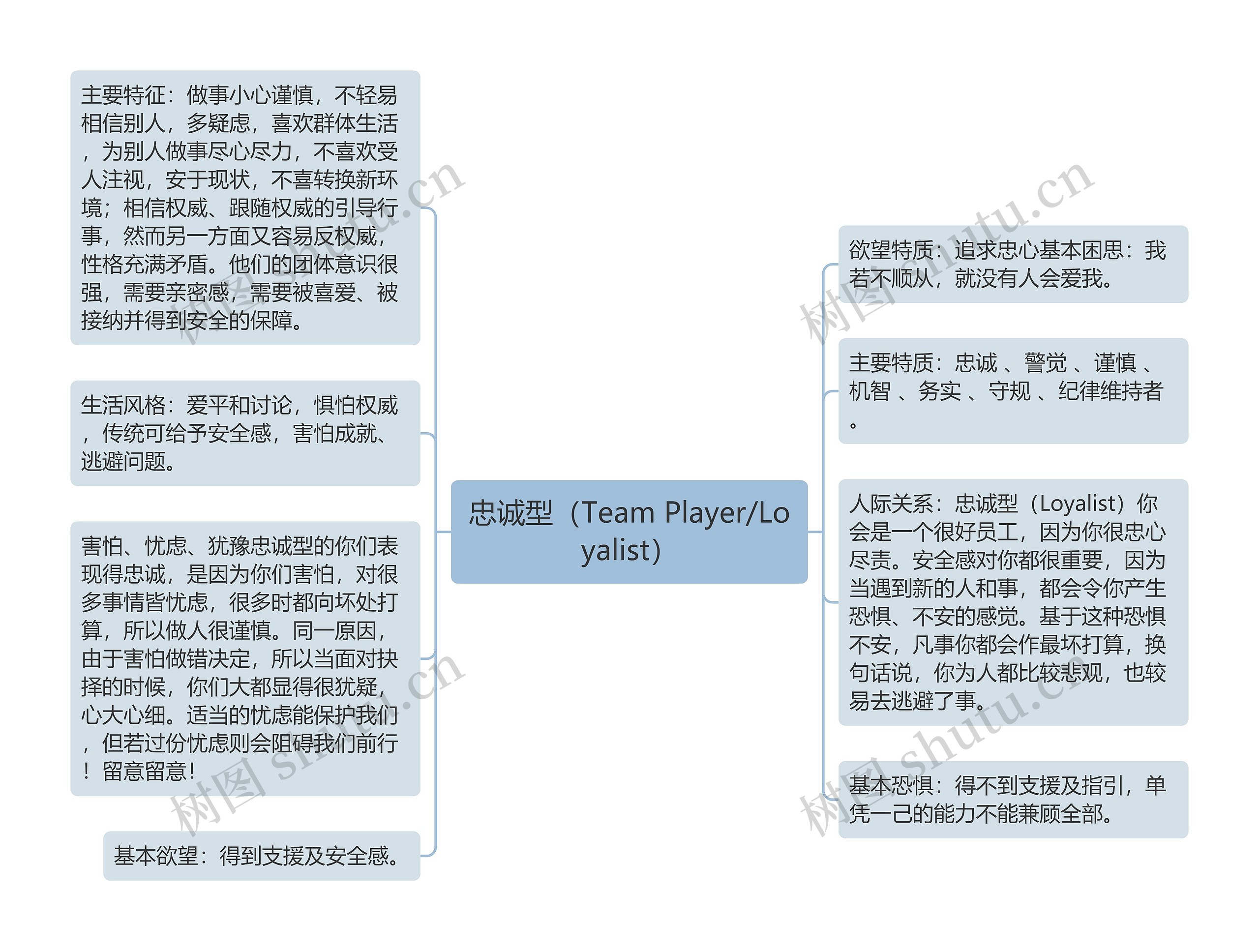 忠诚型（Team Player/Loyalist）