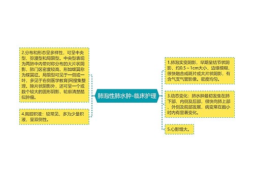 肺泡性肺水肿-临床护理