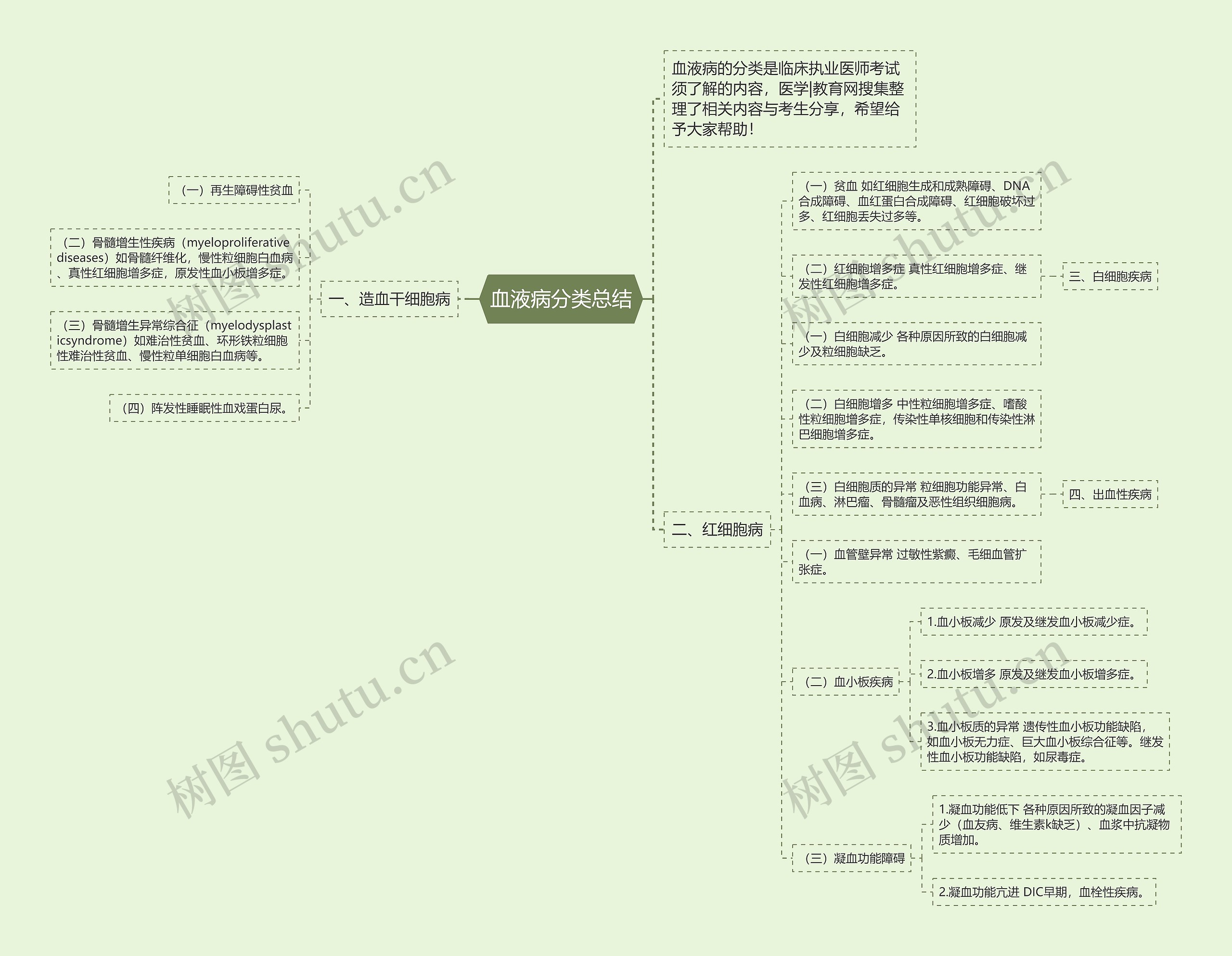 血液病分类总结 血液病分类总结