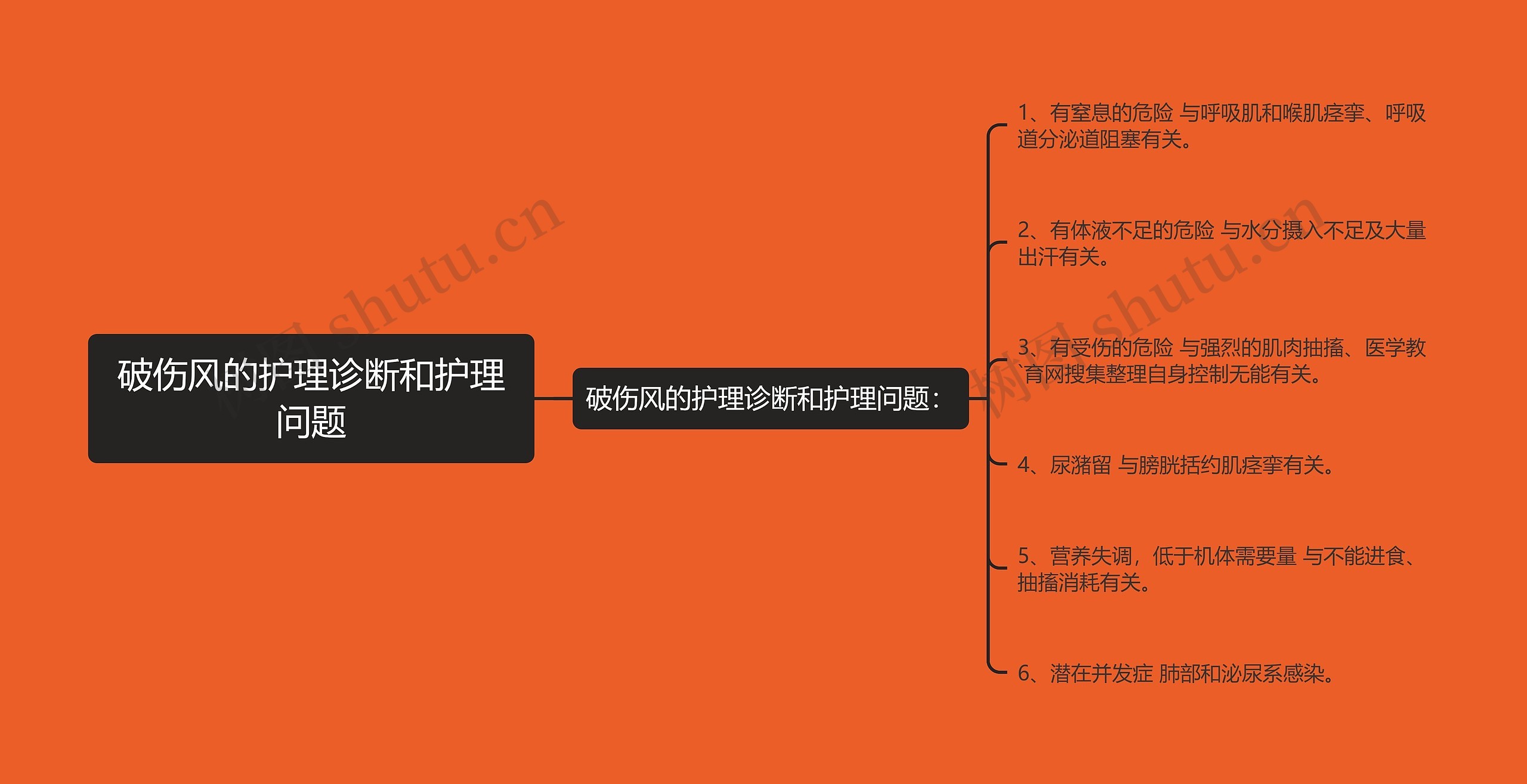 破伤风的护理诊断和护理问题