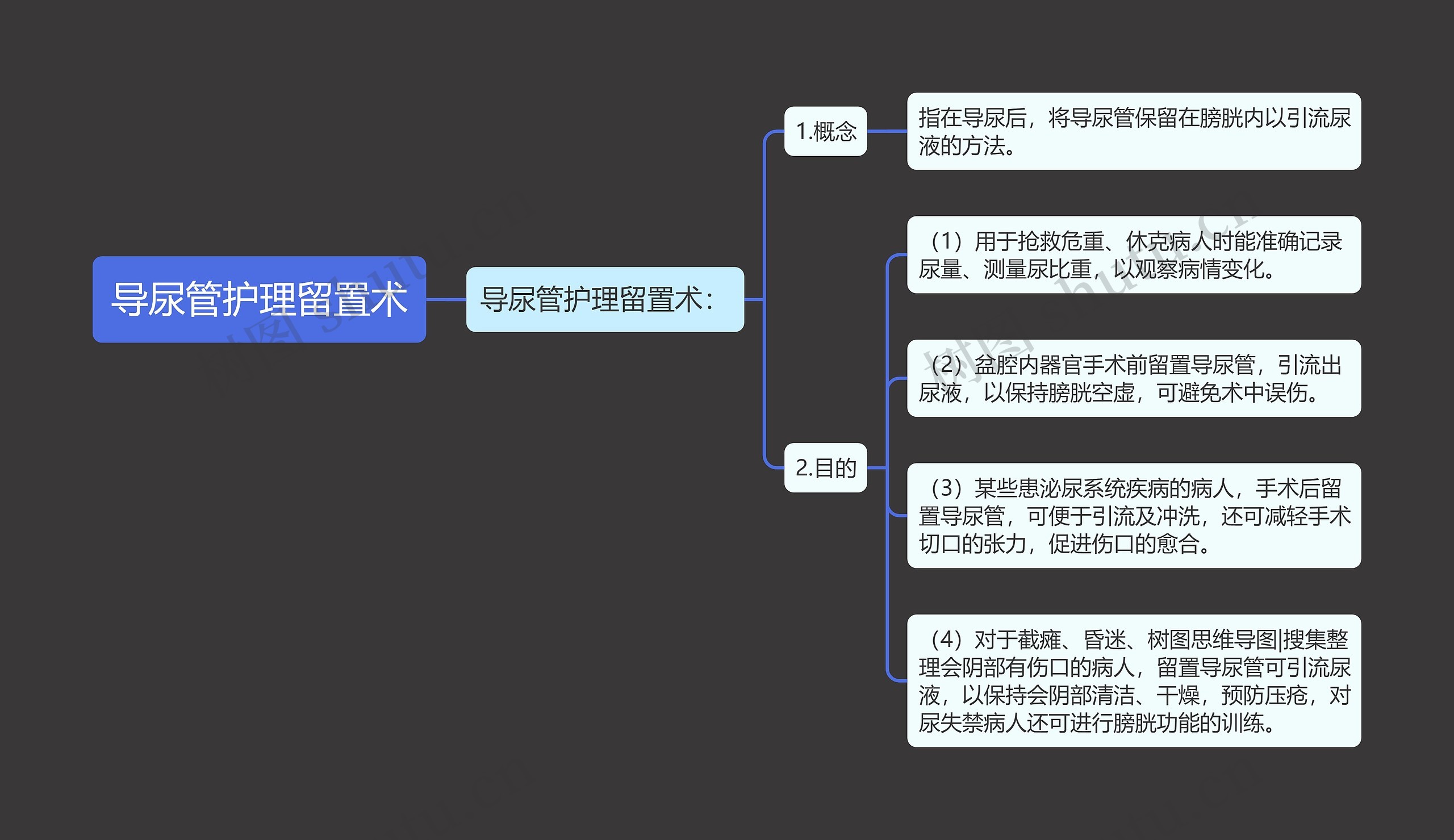 导尿管护理留置术