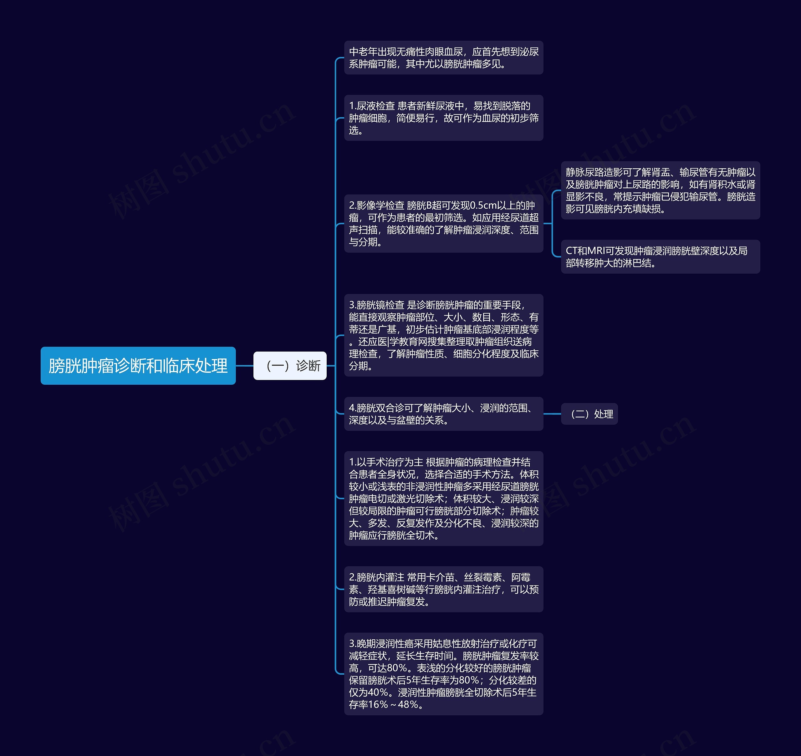 膀胱肿瘤诊断和临床处理