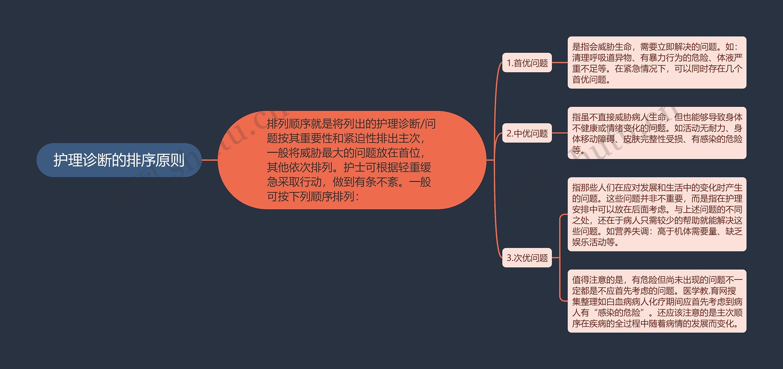 护理诊断的排序原则