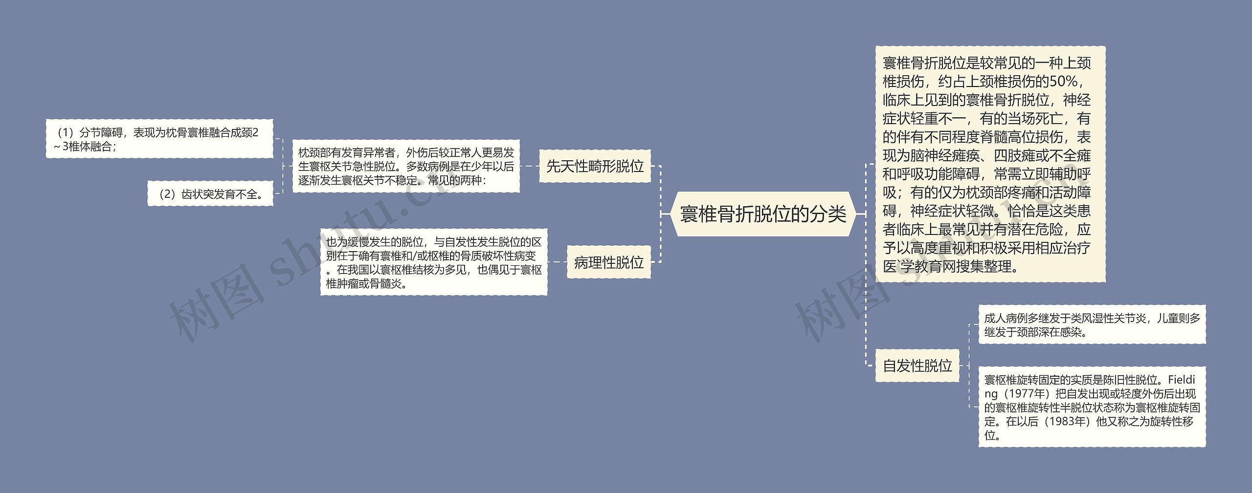 寰椎骨折脱位的分类