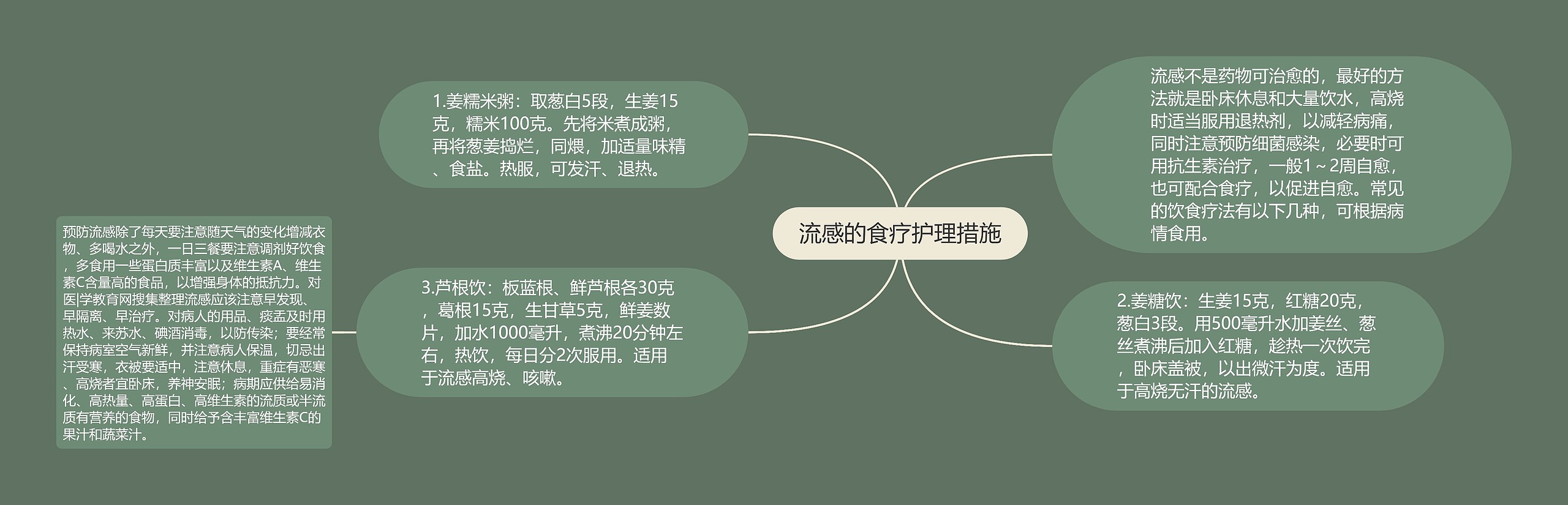 流感的食疗护理措施 流感的食疗护理措施