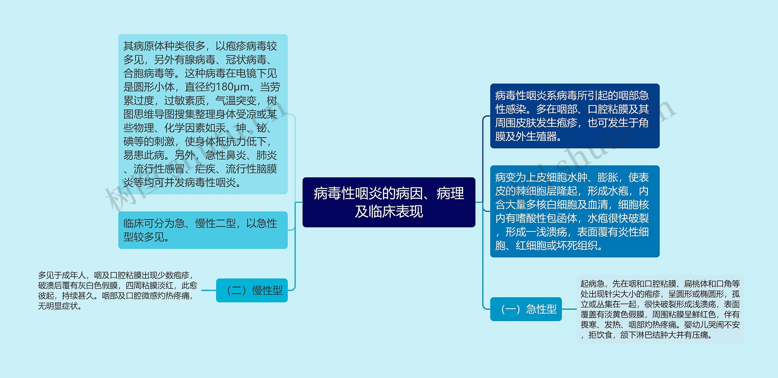 病毒性咽炎的病因、病理及临床表现