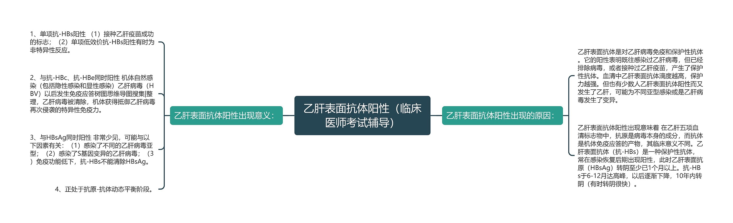 乙肝表面抗体阳性(临床医师考试辅导) 乙肝表面抗体阳性(临床医师考试辅导)