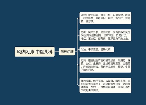 风热闭肺-中医儿科