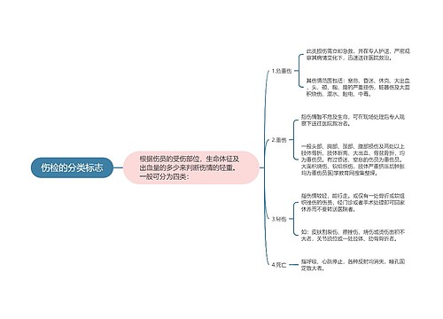 伤检的分类标志