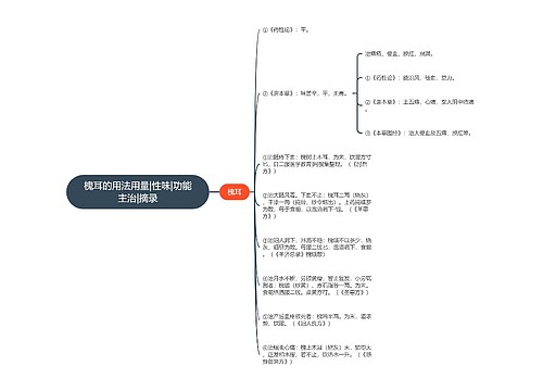 槐耳的用法用量|性味|功能主治|摘录