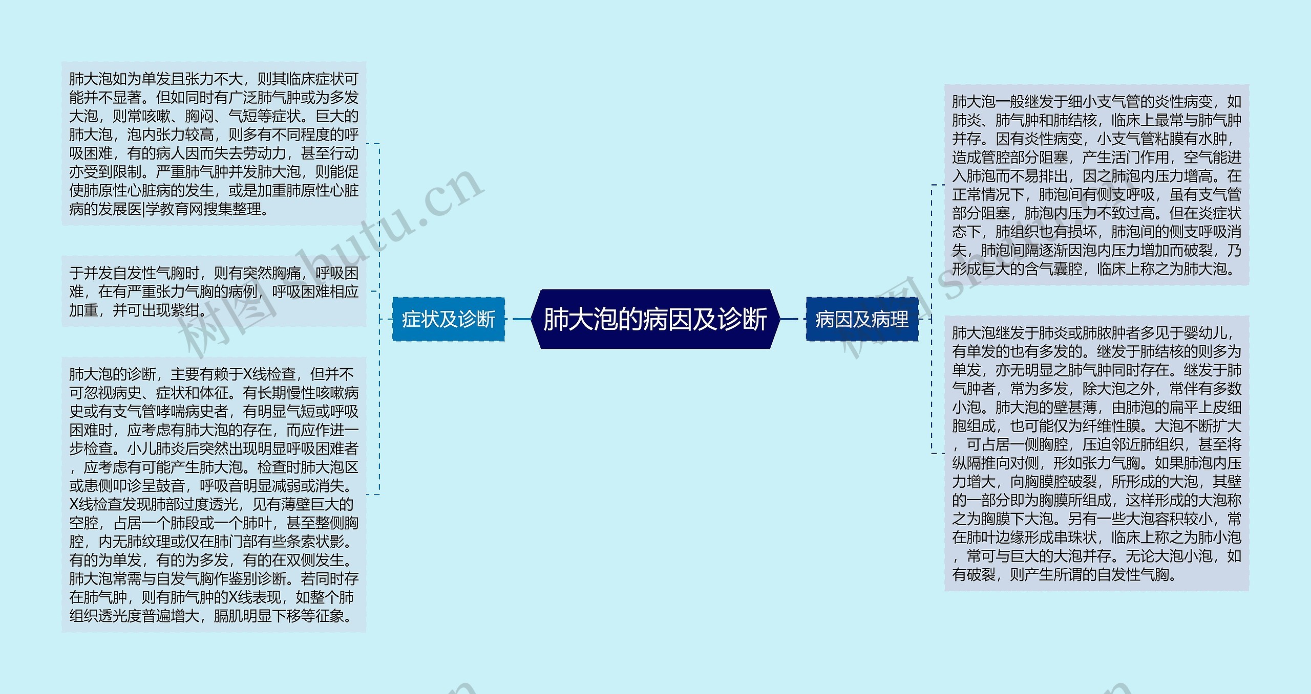 肺大泡的病因及诊断