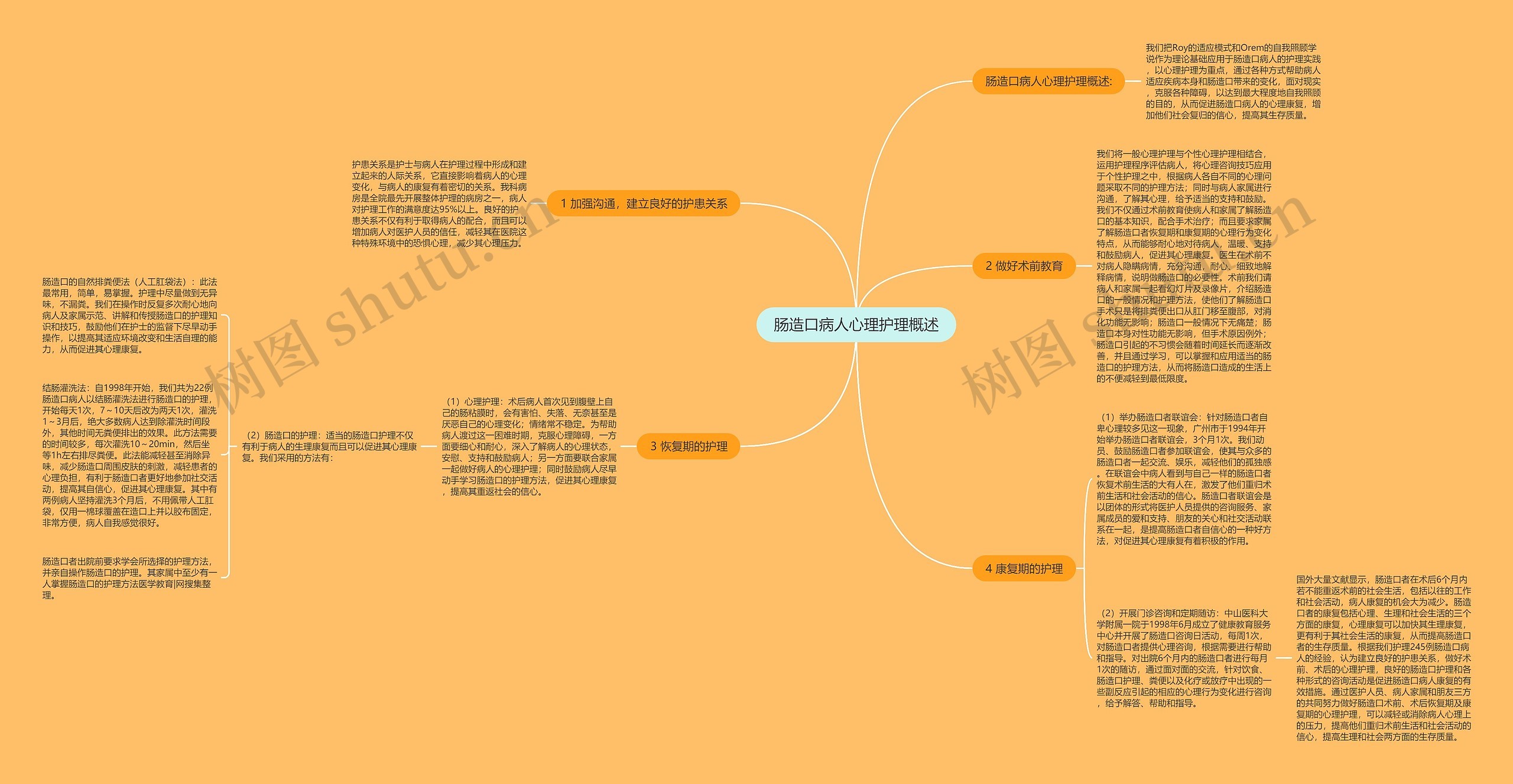 肠造口病人心理护理概述 肠造口病人心理护理概述