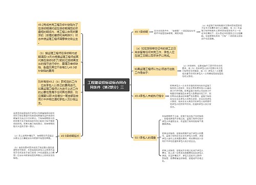 工程建设招标设标合同合同条件（第2部分）三