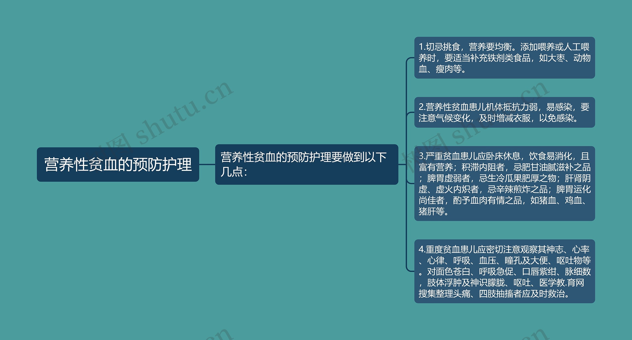 营养性贫血的预防护理