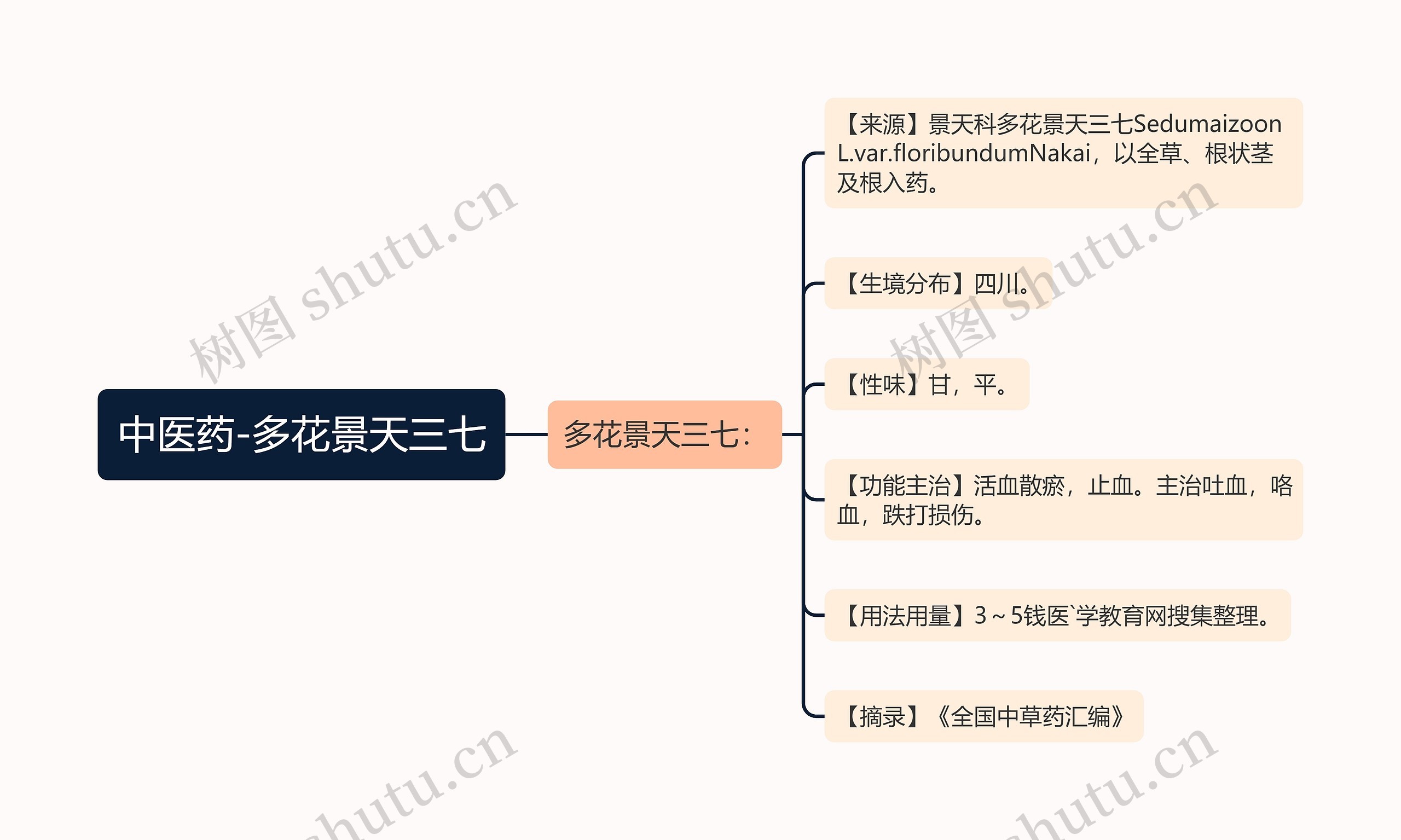 中医药-多花景天三七 中医药-多花景天三七