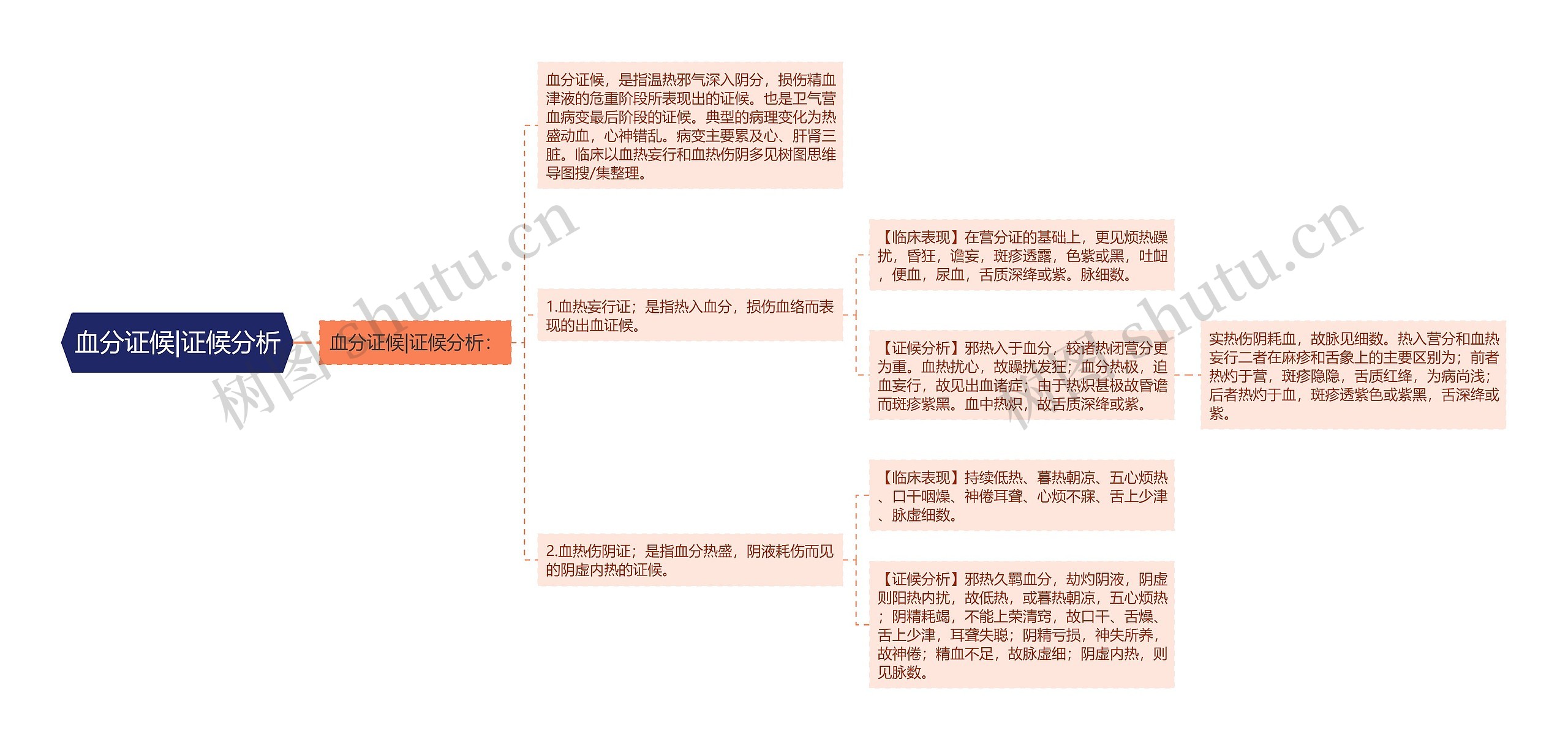 血分证候|证候分析 血分证候|证候分析