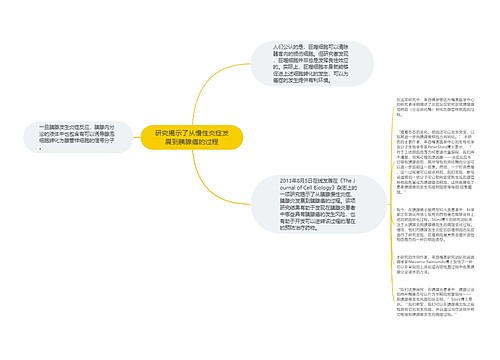 研究揭示了从慢性炎症发展到胰腺癌的过程